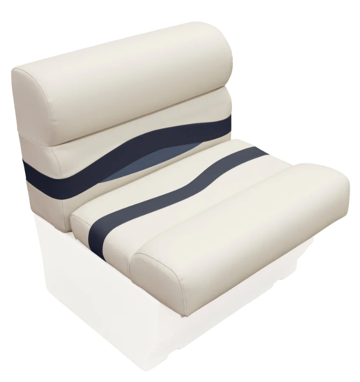Wise Seating BM1143986 Premier Pontoon 27" Bench Seat Cushion Set