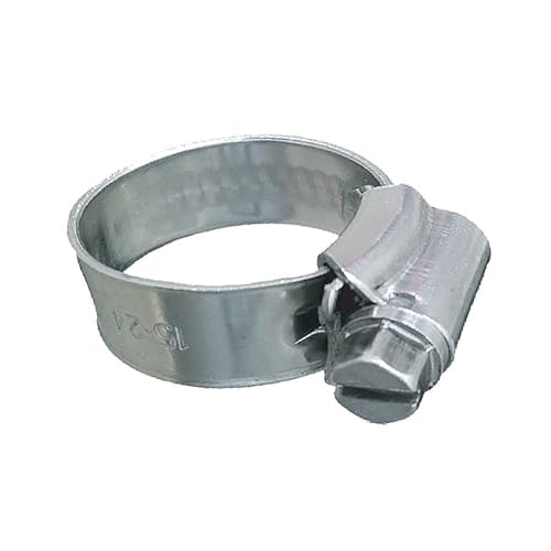 Trident Marine 705-0121 316 Stainless Steel Non-Perforated Worm Gear Clamp