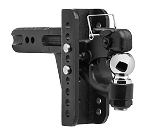 Blue Ox BXH20262 Adjustable Ball Mount 2-1/2 Inch Receiver 6 Inch Drop/Rise 20K