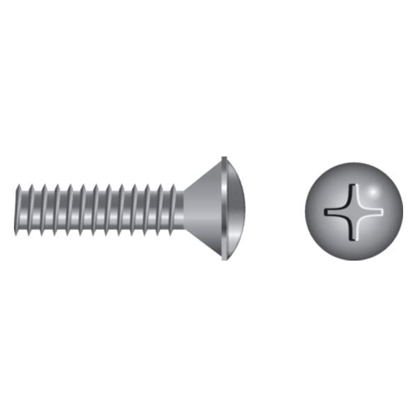 Seachoice SC3007 Phillips Machine Screw - Oval Head (Size: 10-24 x 2-1/2", Option: Bag of 50)