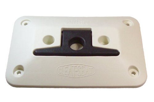 CIPA 2101 CS101 Retractable Cleat Seat Dock Cleat White 6.5" x 10"