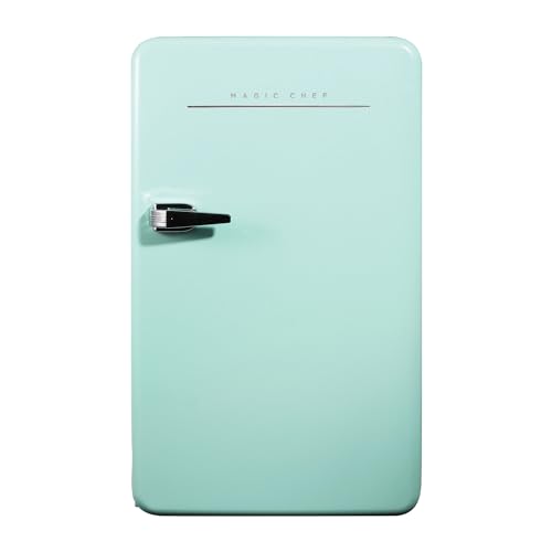 MagicChef MCR32CHM 3.2 Cu Ft Retro Compact Refrigerator Mint Green