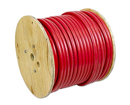 Pacer Performance WUL6BK-250 Black 6 AWG Marine Battery Cable 250 Foot Spool