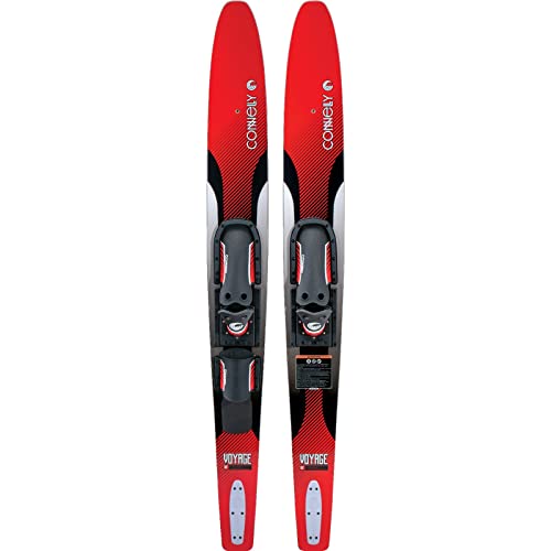 Connelly 61220313 Voyage 68" Combo Water Skis with Slide Adjustable Bindings