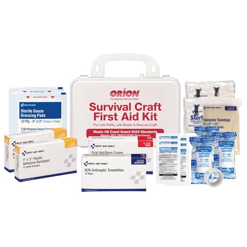 Orion 816 Survival Craft First Aid Kit - 125 Piece USCG Compliant