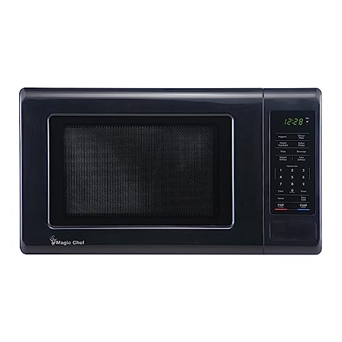 MagicChef MC99MB 0.9 Cu Ft Countertop Microwave 900W Black