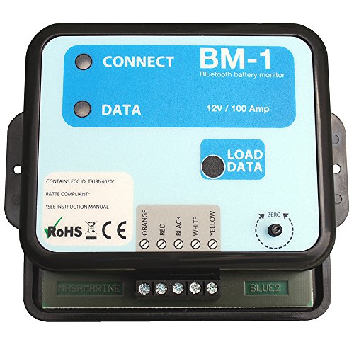 Clipper BM-BT Bluetooth Battery Monitor with 100 Amp Shunt