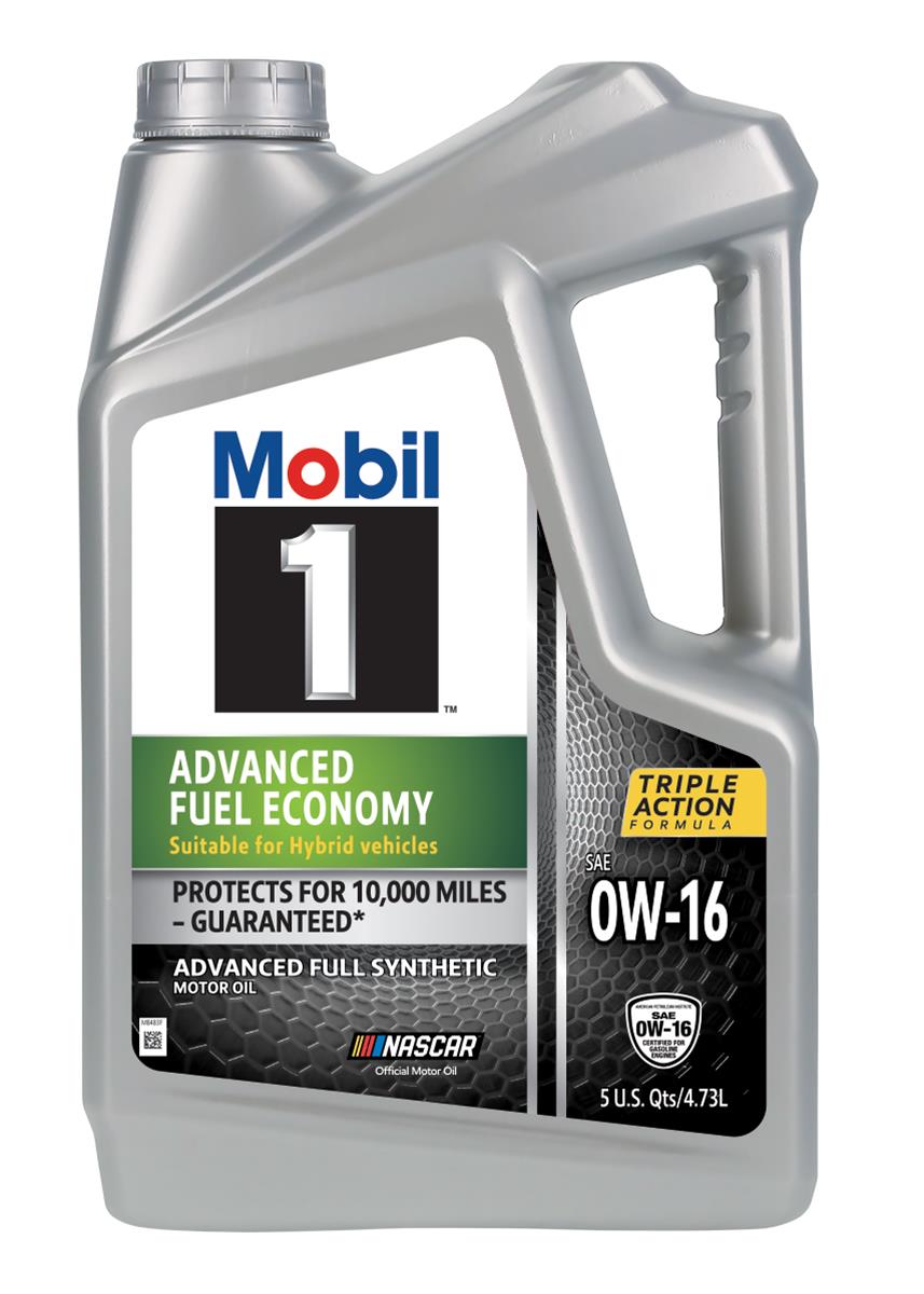 Picture of Mobil 124322 Mobil 1 Full Synthetic Motor Oil 0W-16 5 Quart Jug