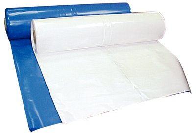 Poly America SF0726100W 26' x 100' 7 Mil Husky Brand Shrink Wrap - White