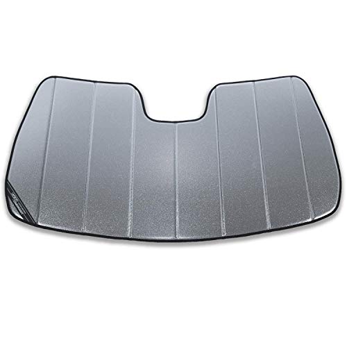 Picture of Covercraft UV11038GS Premier Series Custom Sunscreen Galaxy Silver Window Shade - UVS100