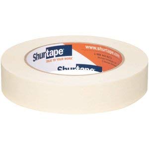 Shurtape 140431 CP 105 General Purpose Crepe Paper Masking Tape 24mm x 55m Natural