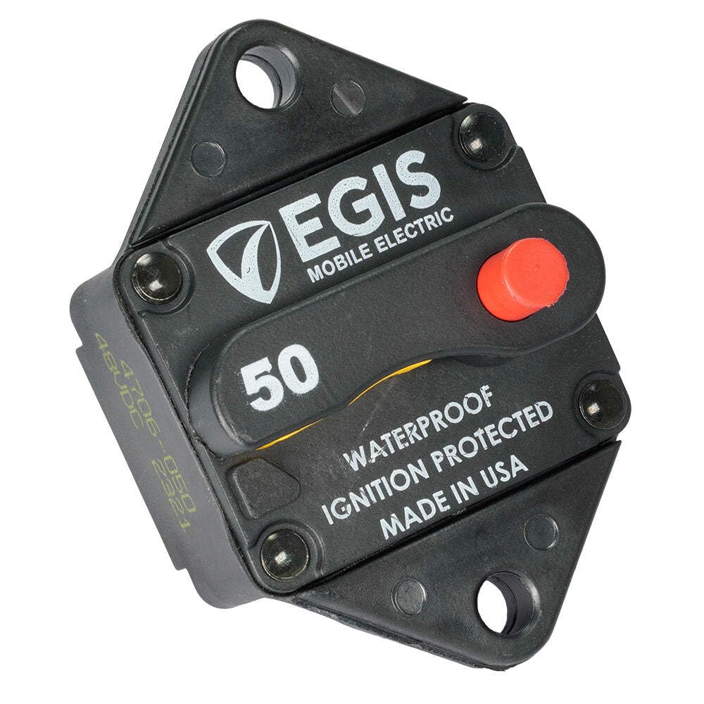 Egis Mobile Electric 4706-050 50A Panel Mount Circuit Breaker 285 Series