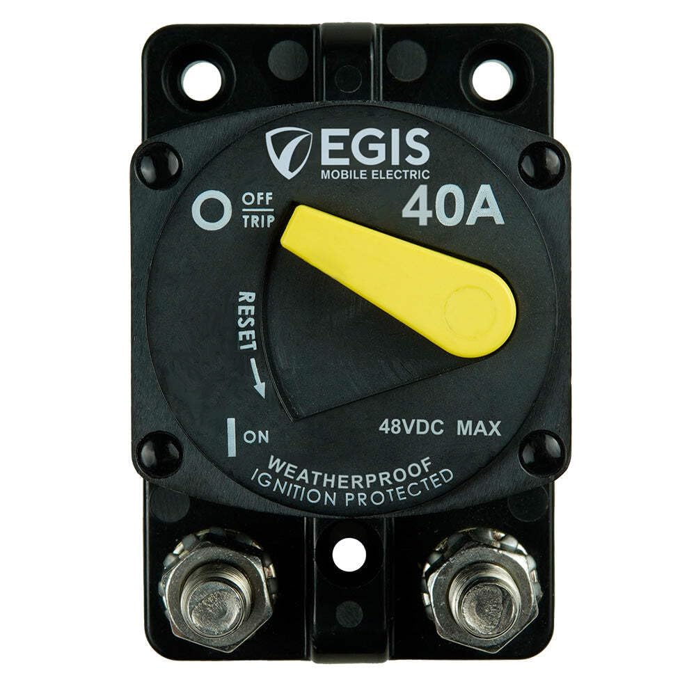 Egis Mobile Electric 4704-040 40A Surface Mount Circuit Breaker 48V DC