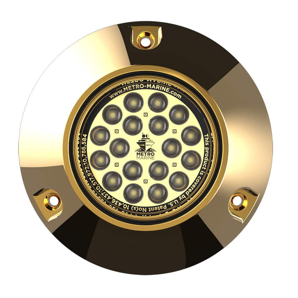 Metro Marine F-BMR1-W3-90 High-Output Submersible Underwater LED Light White 90° Beam