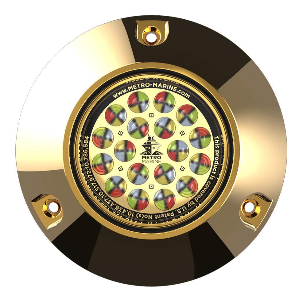 Metro Marine F-BMR1-FS-45 RGBW Submersible Underwater LED Light 45Â° Beam