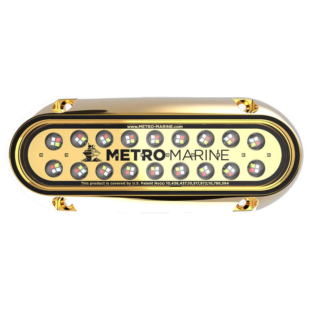Metro Marine F-BME1-H-FS-90 High-Output Elongated Underwater LED Light RGBW 90° Beam