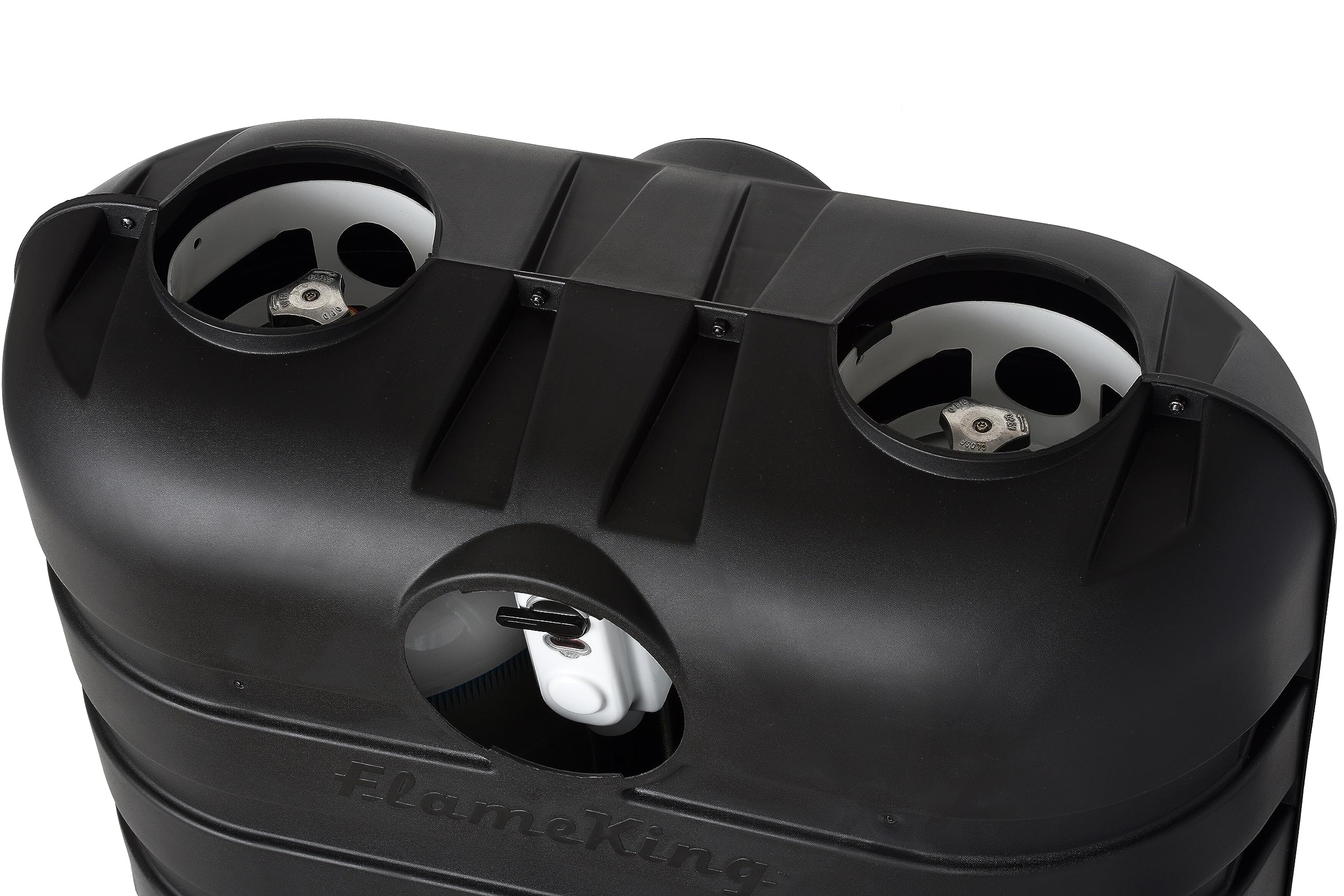 Flame King YSN-PCC-RV30 Dual 30lb Propane Tank Cover for RV and Travel Trailer