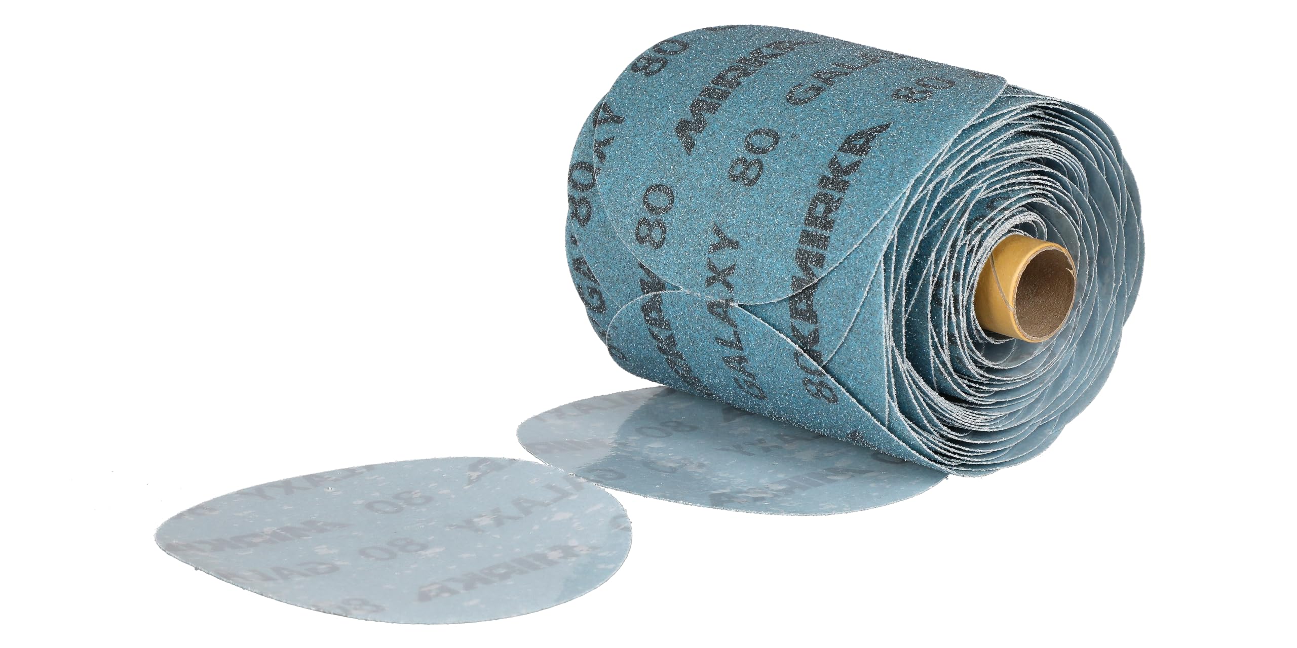 Mirka FY5PF080 Galaxy 5 Inch PSA Sanding Discs Grit 80 100 Pack