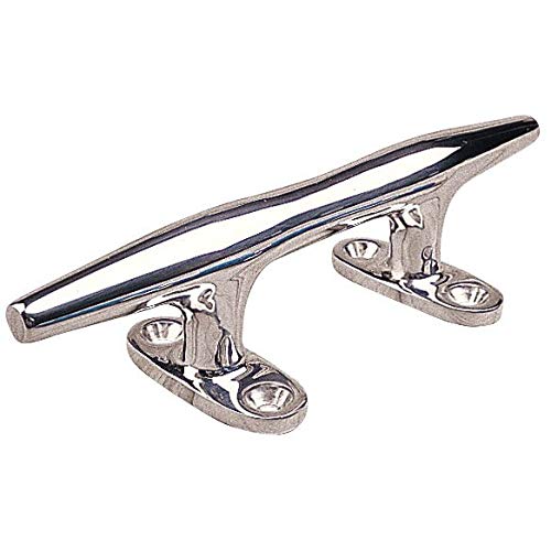 Sea-Dog Line 041710 Heavy Duty Stainless Steel Open Base Cleat 10 Inch