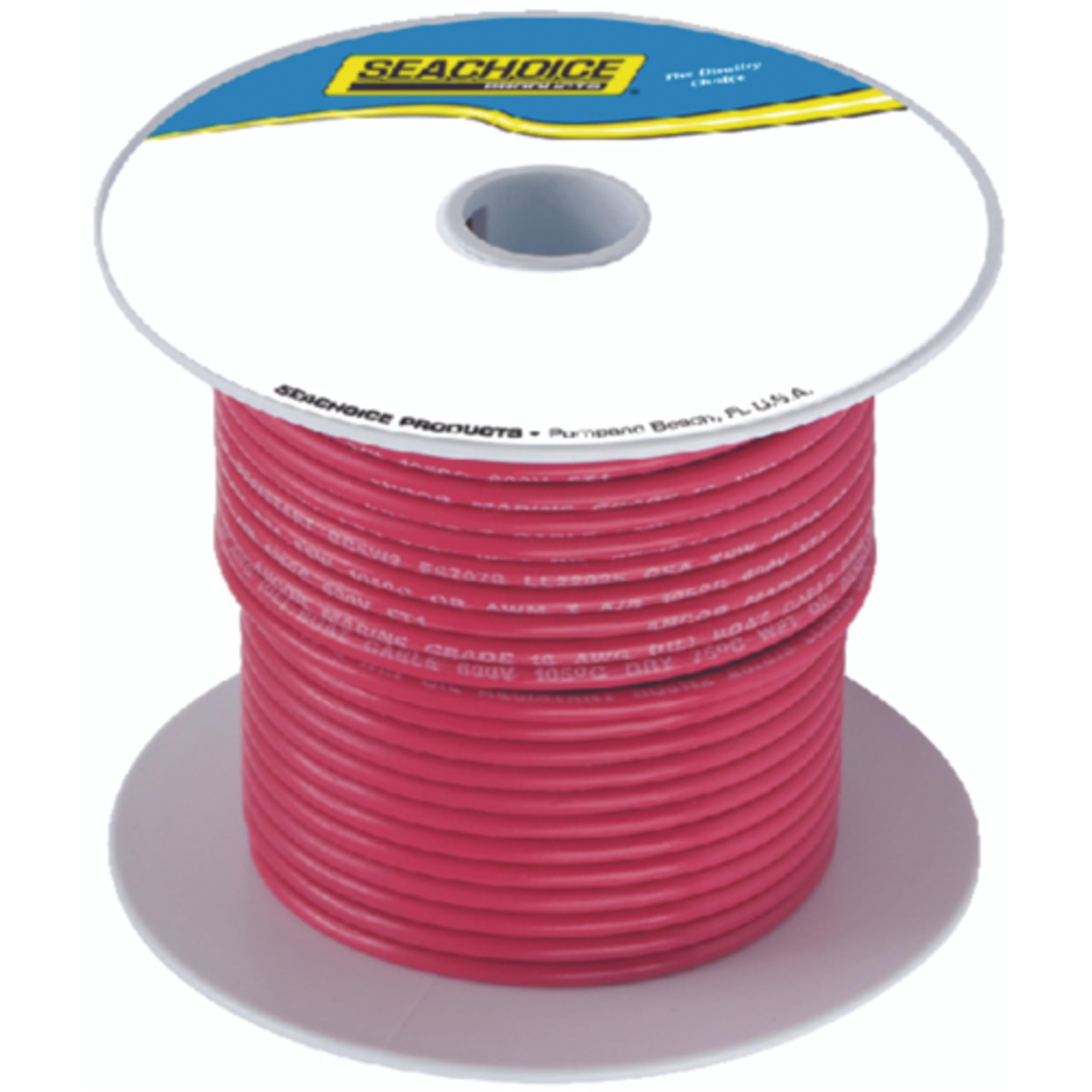 Seachoice 50-63053 New, Tinned Copper 8 AWG Marine Wire 100 Feet