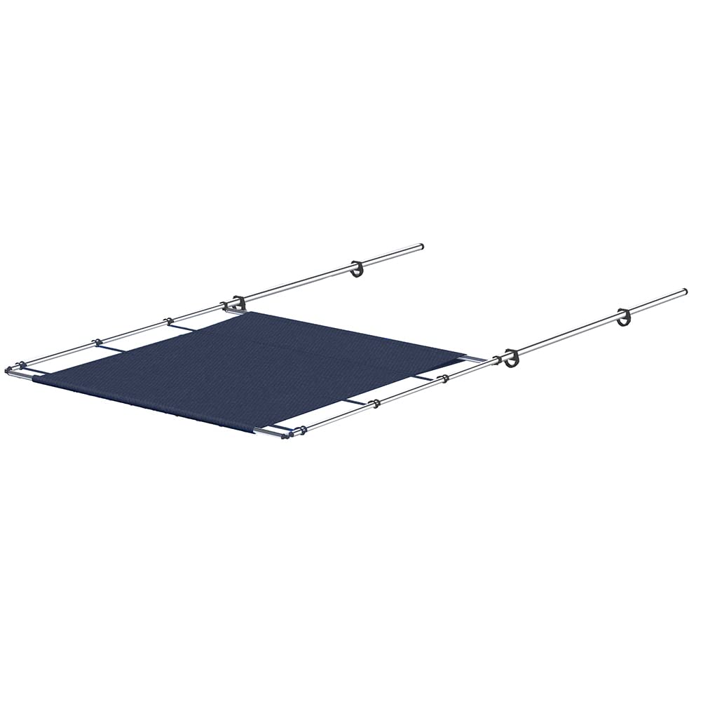 SureShade 2021026253 PTX Power Shade 51" Wide Stainless Steel Navy