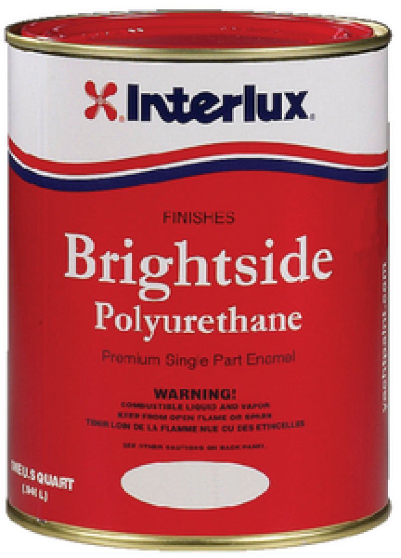 Interlux Y4217/QT Brightside Polyurethane Paint Grand Banks Beige Quart