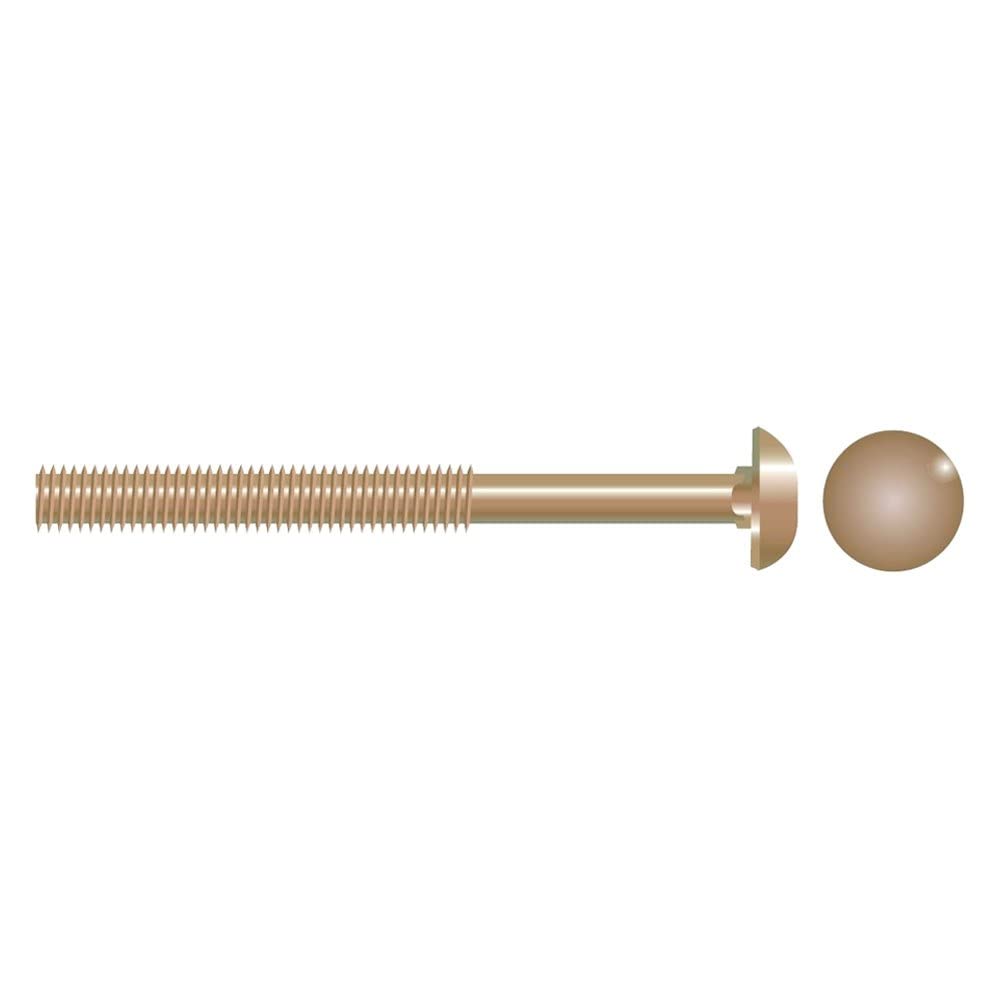 Seachoice SC2348 Carriage Bolts 3/8"-16 x 5" Silicon Bronze (5-Pack)