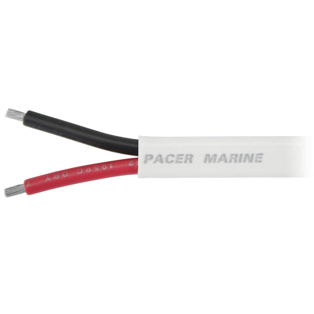 Pacer Performance W12/2DC-100 Duplex Marine Wire 12/2 AWG 100ft Red/Black