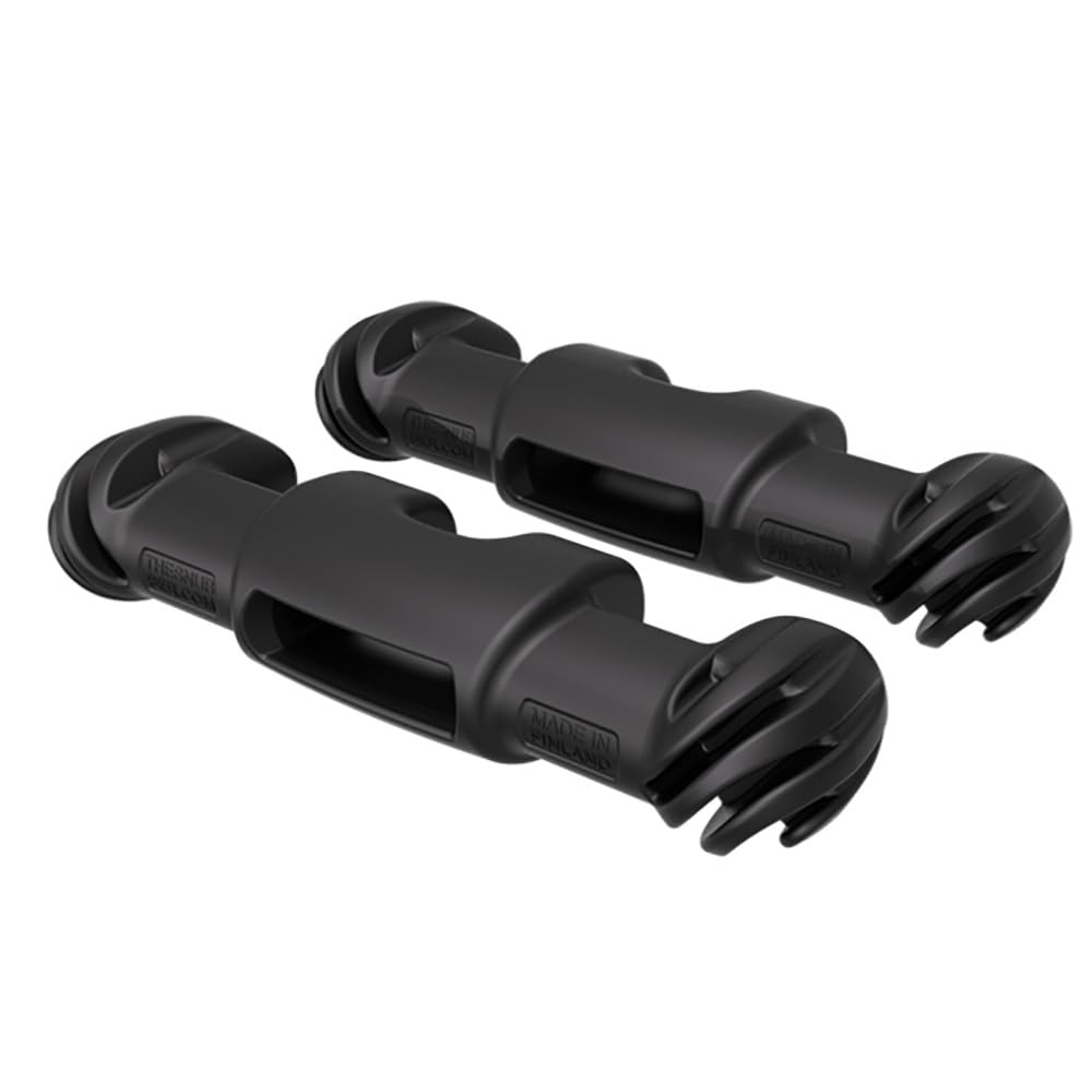 The Snubber S51202 Quick Fender Fastener - Black - Pair