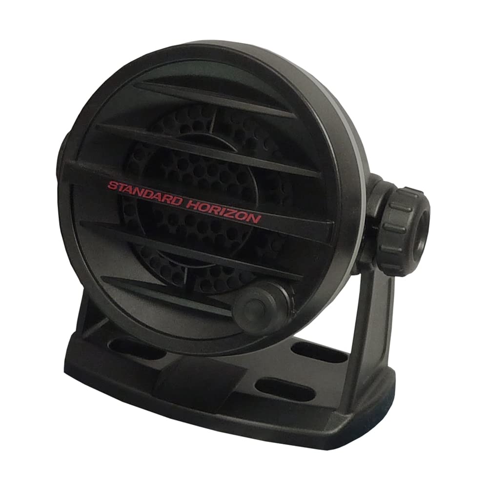 Standard Horizon MLS-410LH-B 5" Intercom Speaker with Push-to-Alert Button, Black