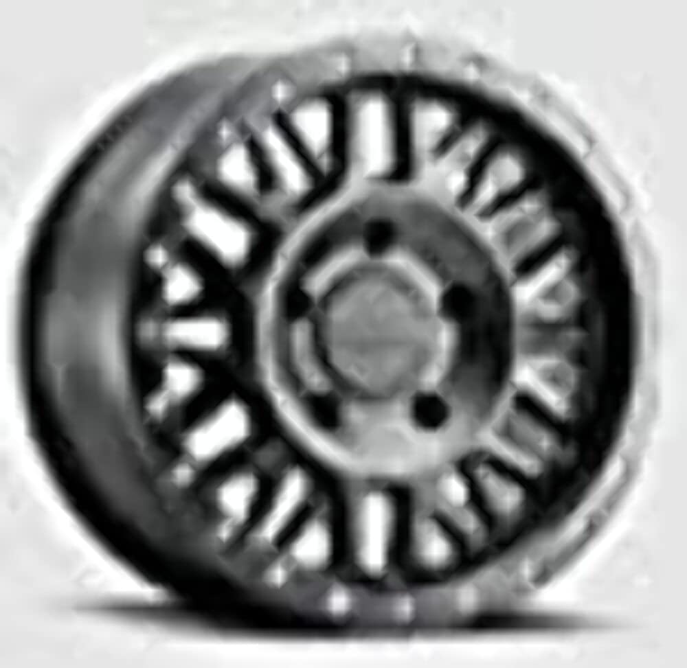 Picture of Raceline Wheels 951B-78550-00 Ryno Satin Black Wheel Offset - 17x8.5 5x127 0mm