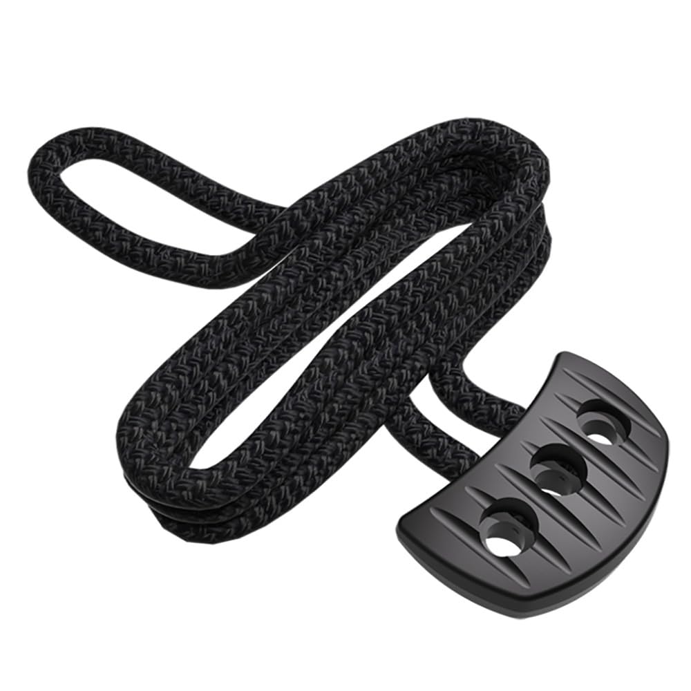 The Snubber S51390 Boat Handling Strap with Rope - Black
