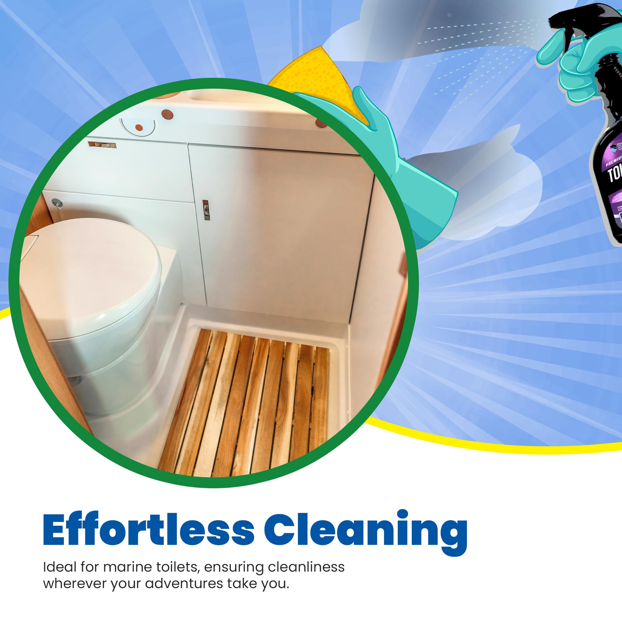 Walex Products WALTB32 Toilet Bowl Cleaner 32 oz Pack of 2