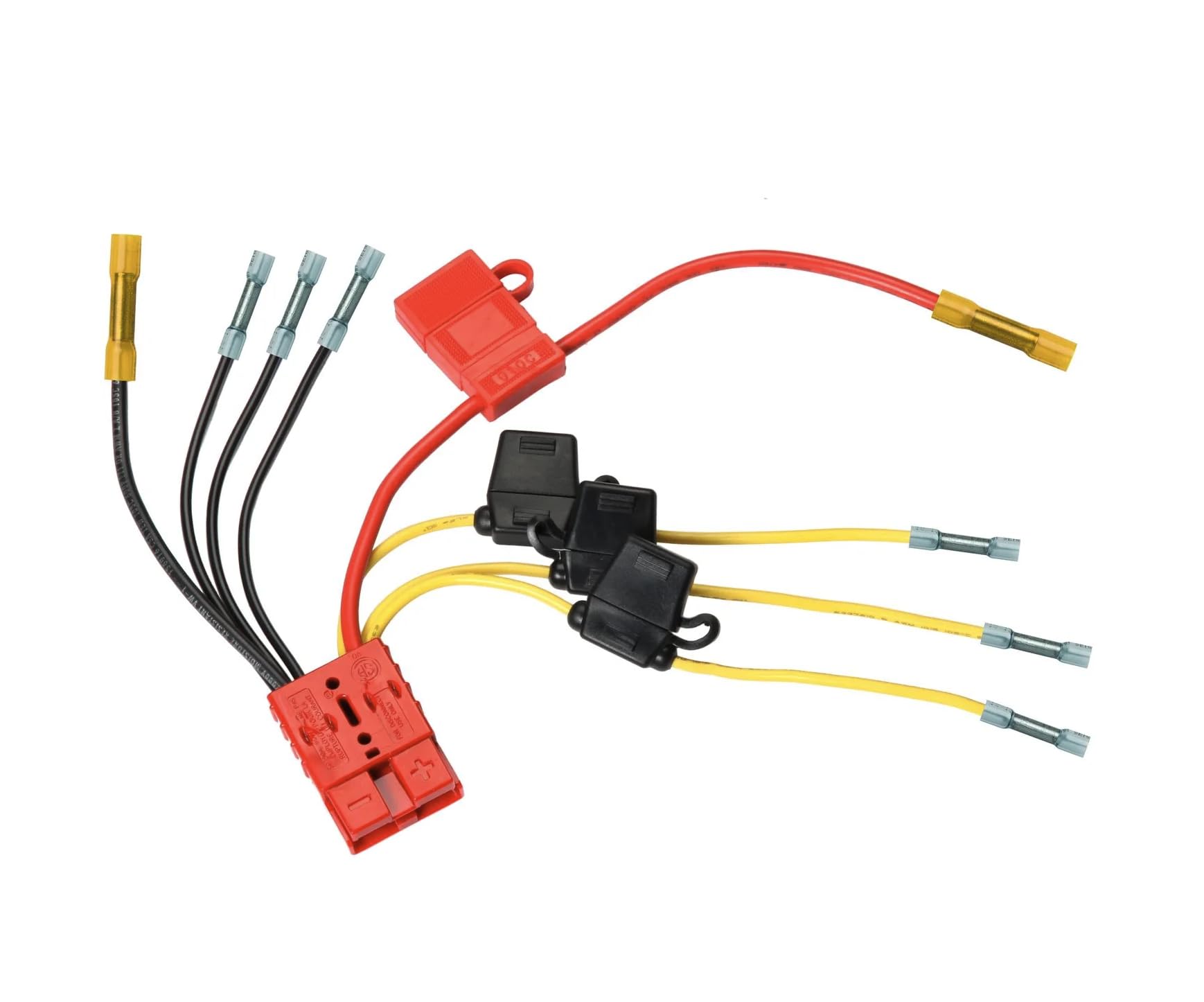 Connect-Ease RCE12VB4F 4-Lead Battery Distribution Block with Fuses