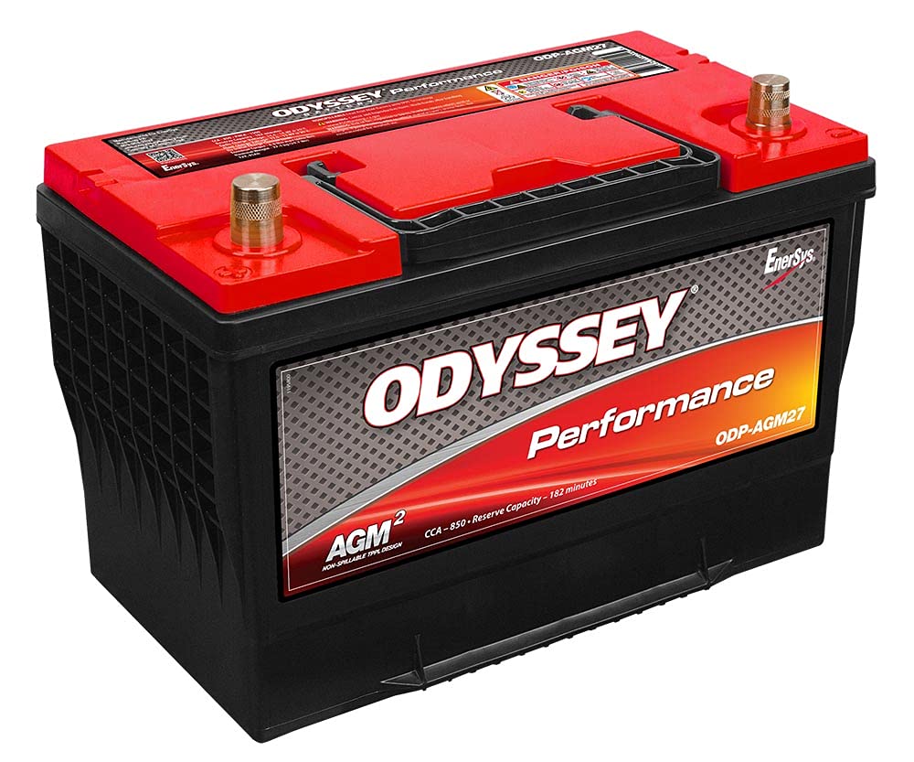 Picture of Odyssey Battery ODP-AGM27 Performance Series Group 27 AGM Battery 850 CCA