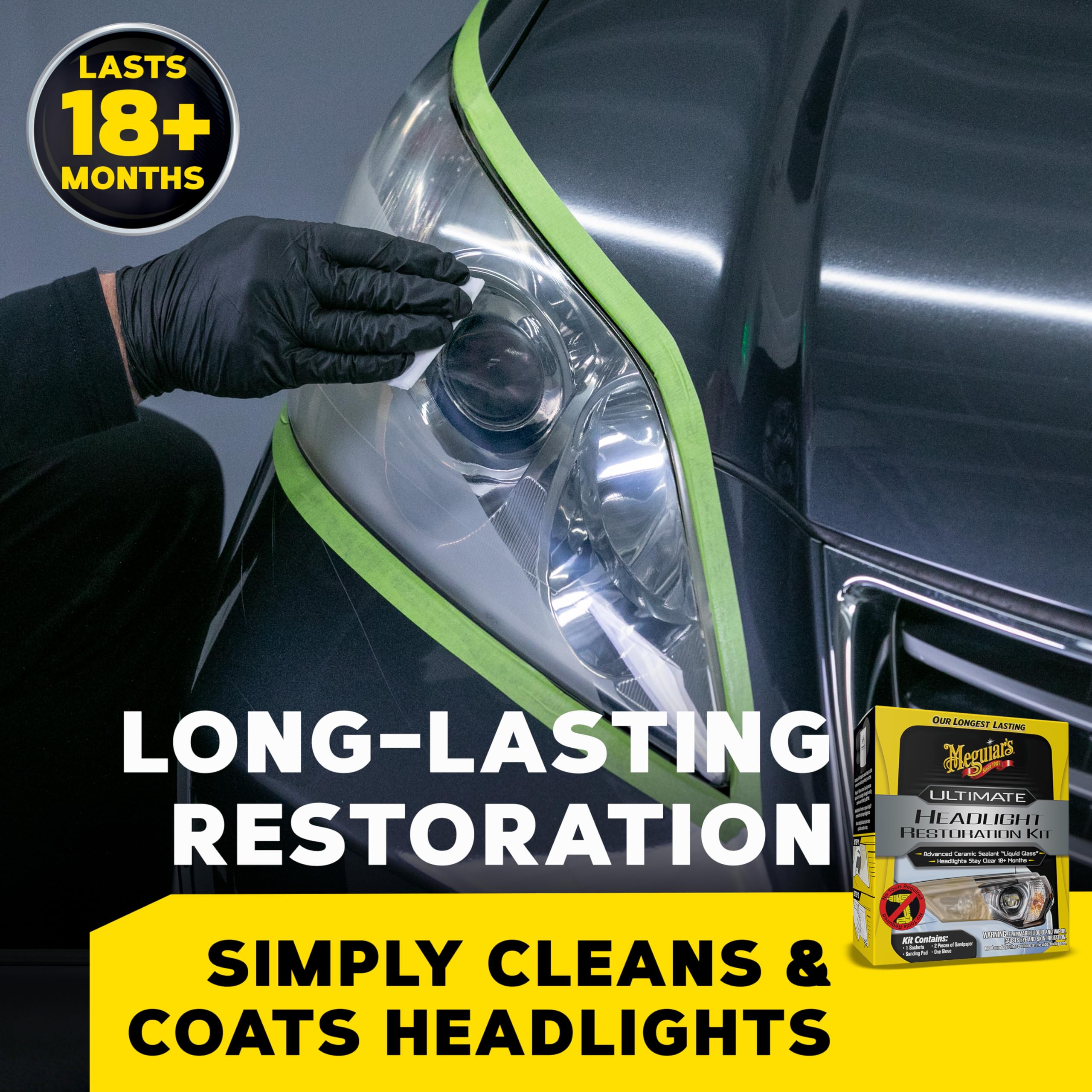 Meguiars G2990SRP Ultimate Headlight Restoration Kit