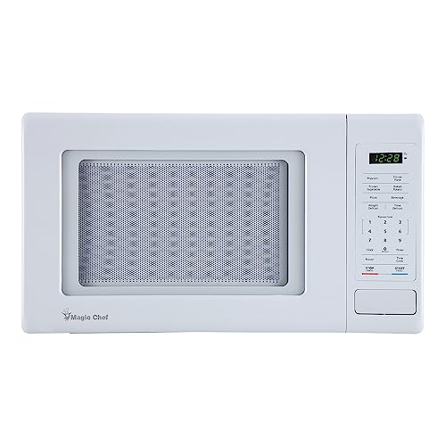 MagicChef MC99MW 0.9 Cu Ft Countertop Microwave 900W White