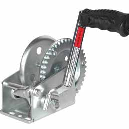 Jif Marine W1600D 1600 lb Trailer Winch with Strap