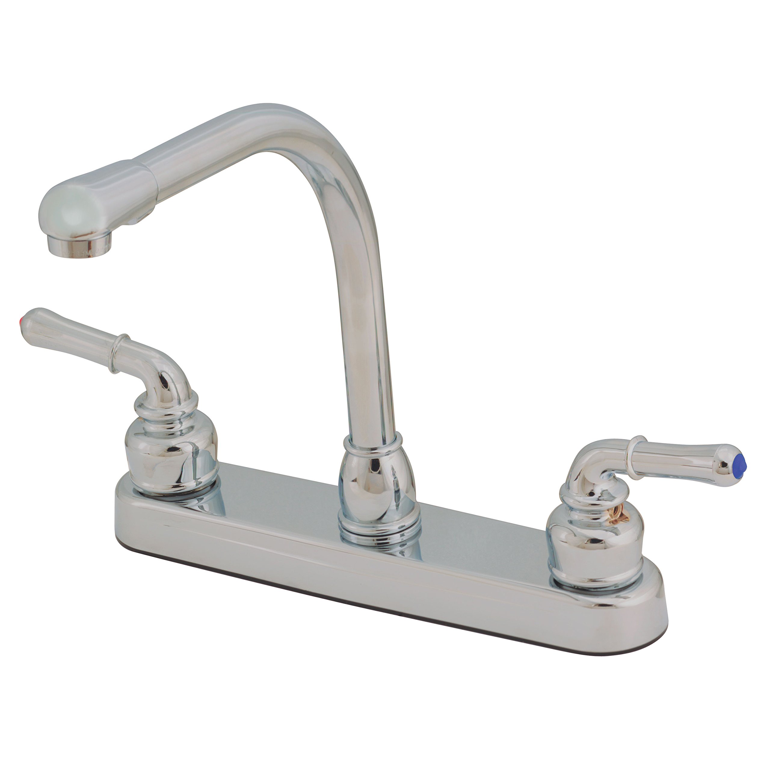 Empire Brass Company U-YNN800RSN RV Kitchen Faucet 8" Hi-Rise Spout Brushed Nickel