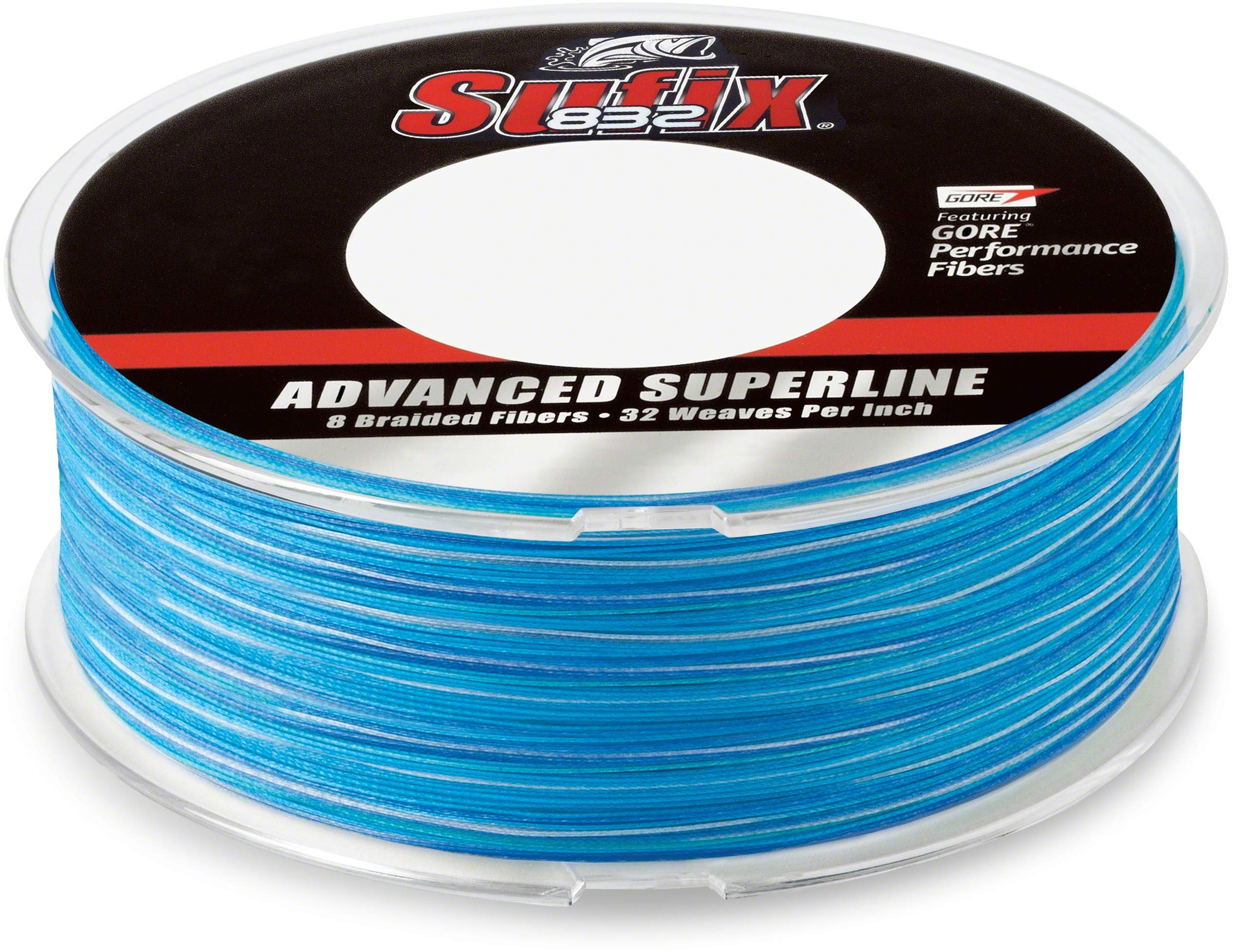 Sufix 660-280CC 832 Braid 80 lb Coastal Camo Fishing Line 600 Yards