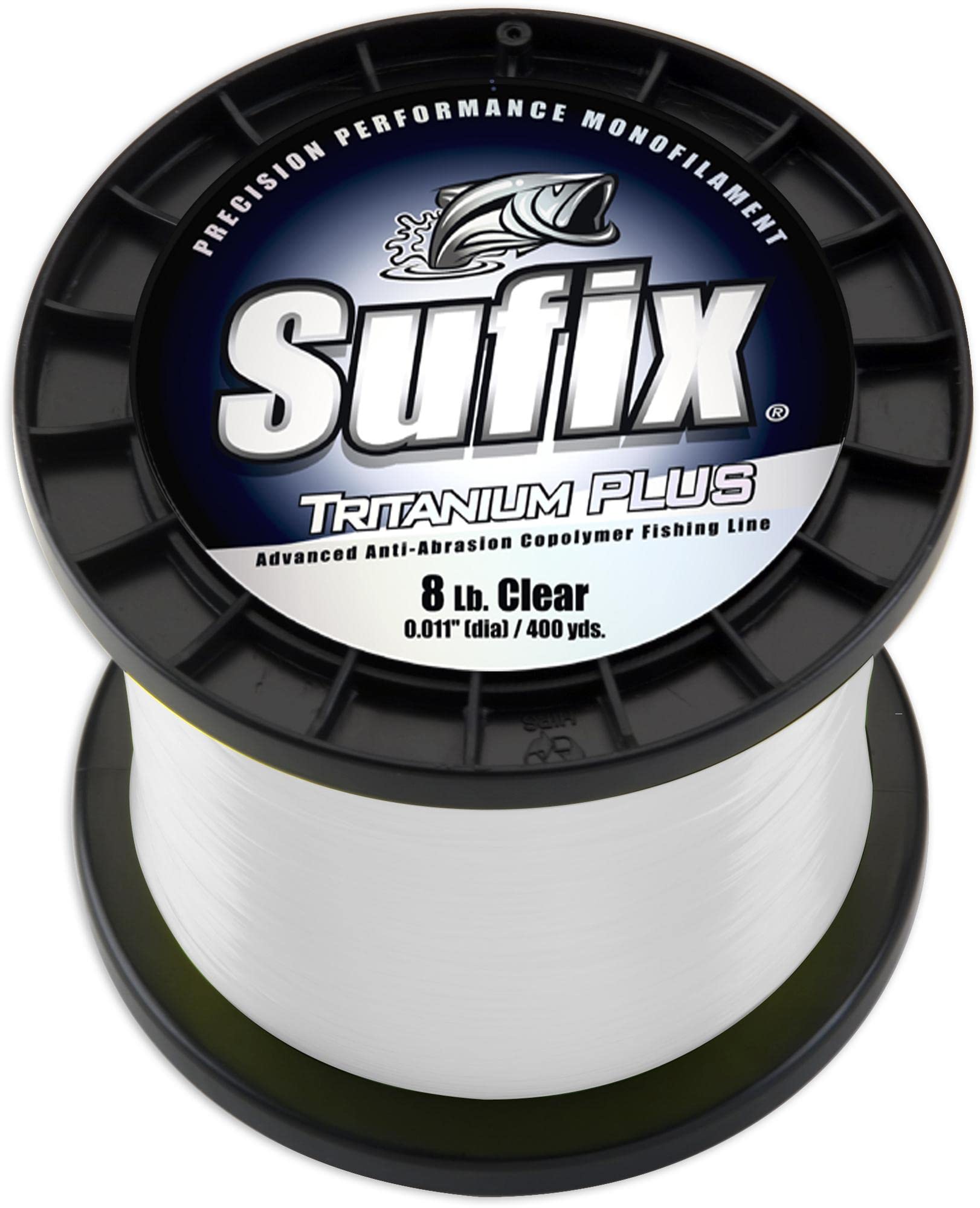 Sufix 696-120 Tritanium Plus Monofilament Fishing Line Clear 20lb 670 Yards