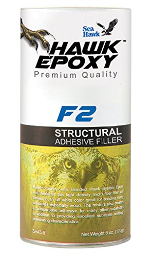 Seahawk Paints F2-S Hawk Epoxy Structural Adhesive Filler 1.7 oz