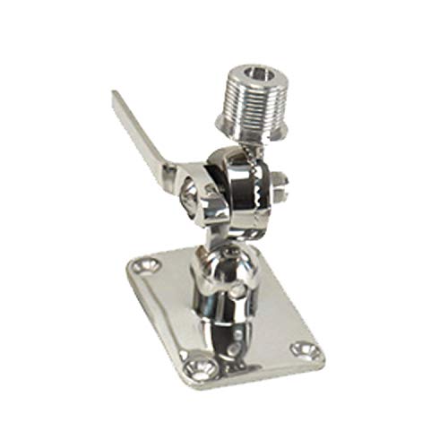 Whitecap Industries S-1802C Ratchet Antenna Mount 316 Stainless Steel