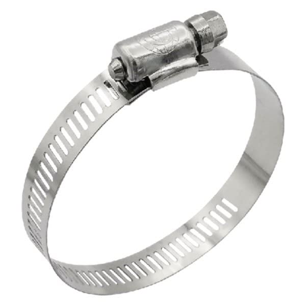 Seachoice 50-23379 Stainless Steel Marine Hose Clamp, 10/Box (Size: #6, Option: 1/2" Band)