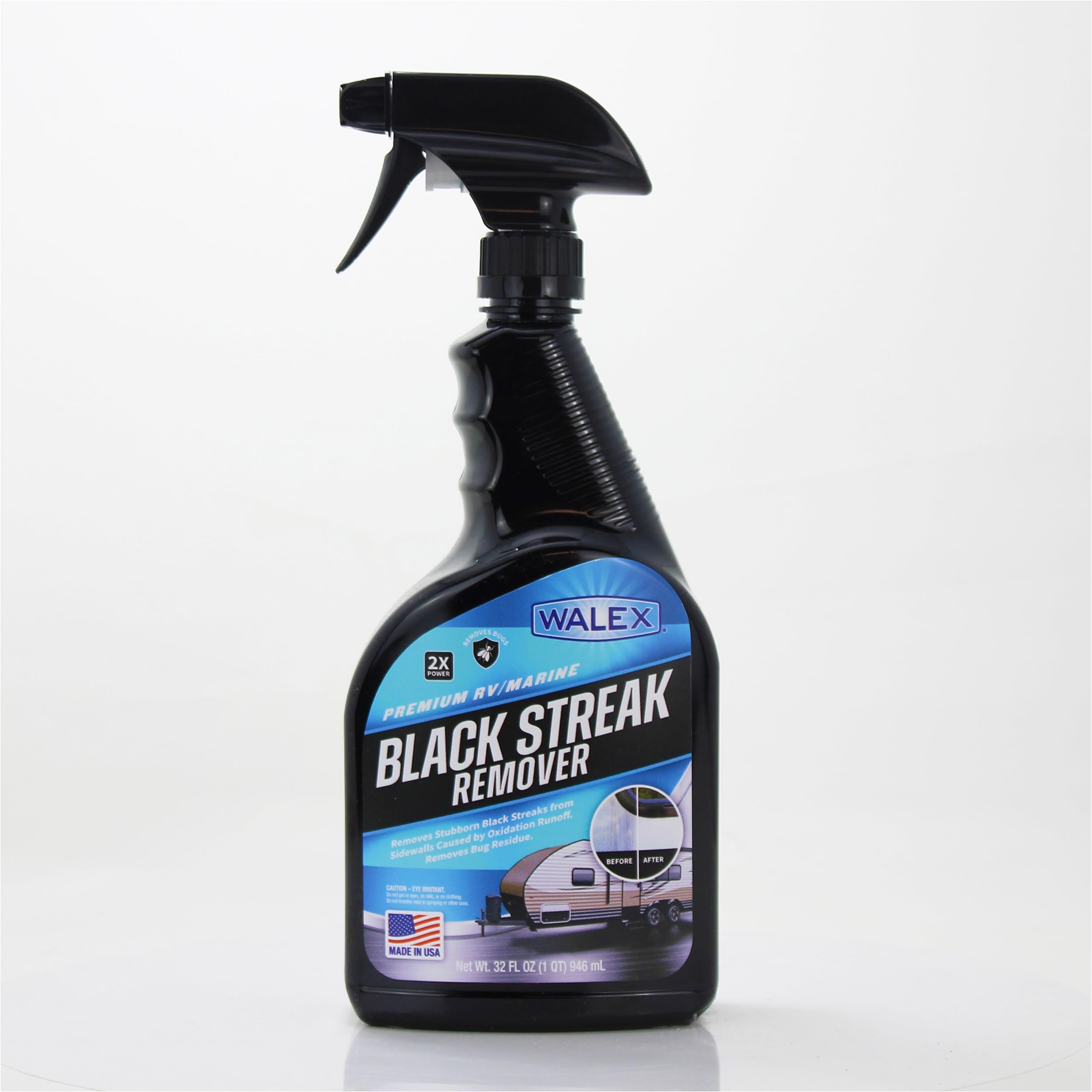 Walex Products WALBS32 Black Streak Remover for RV and Marine - 32 oz