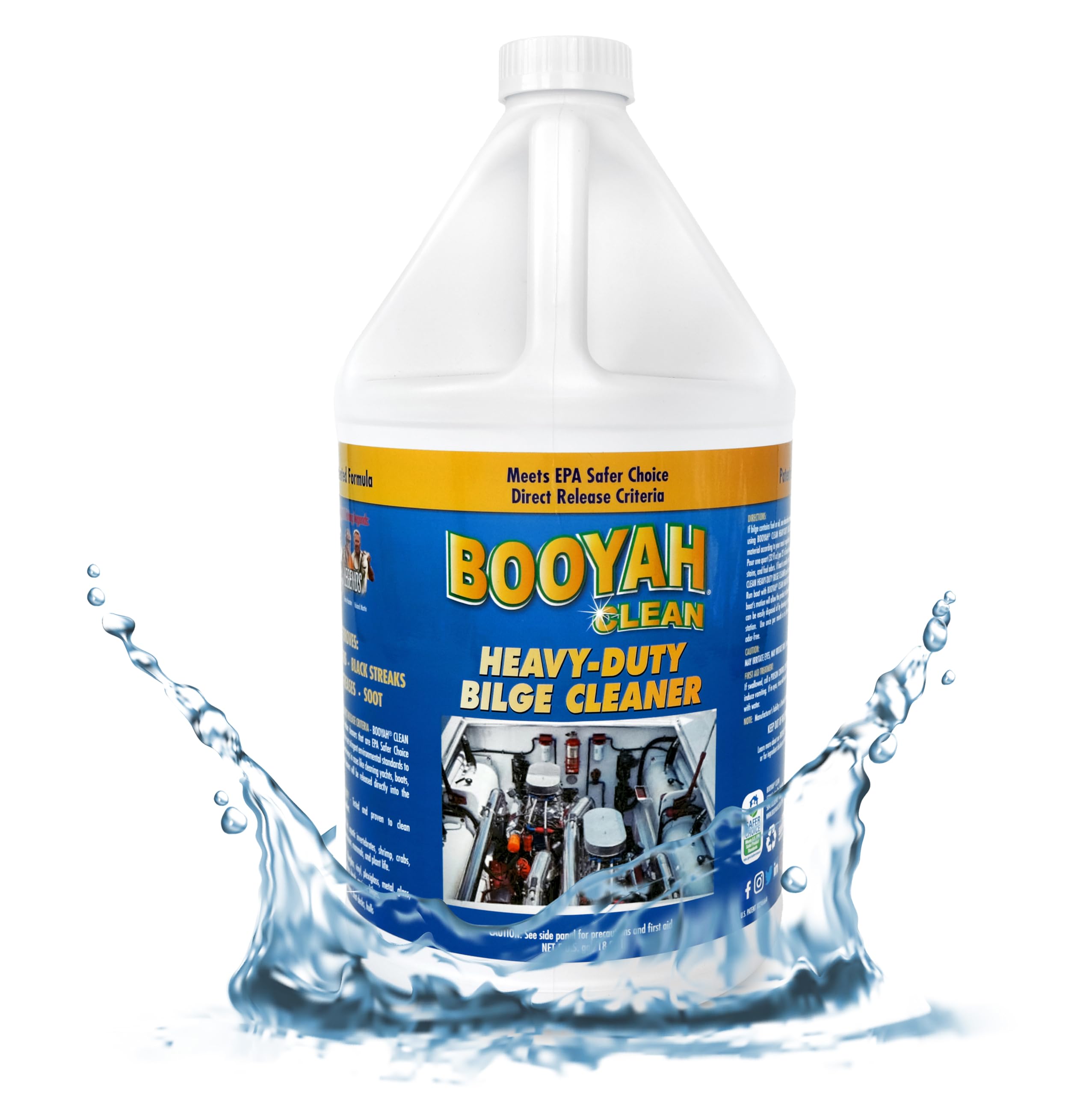 Booyah Clean VL992XG1 Heavy-Duty Bilge Cleaner - 1 Gallon