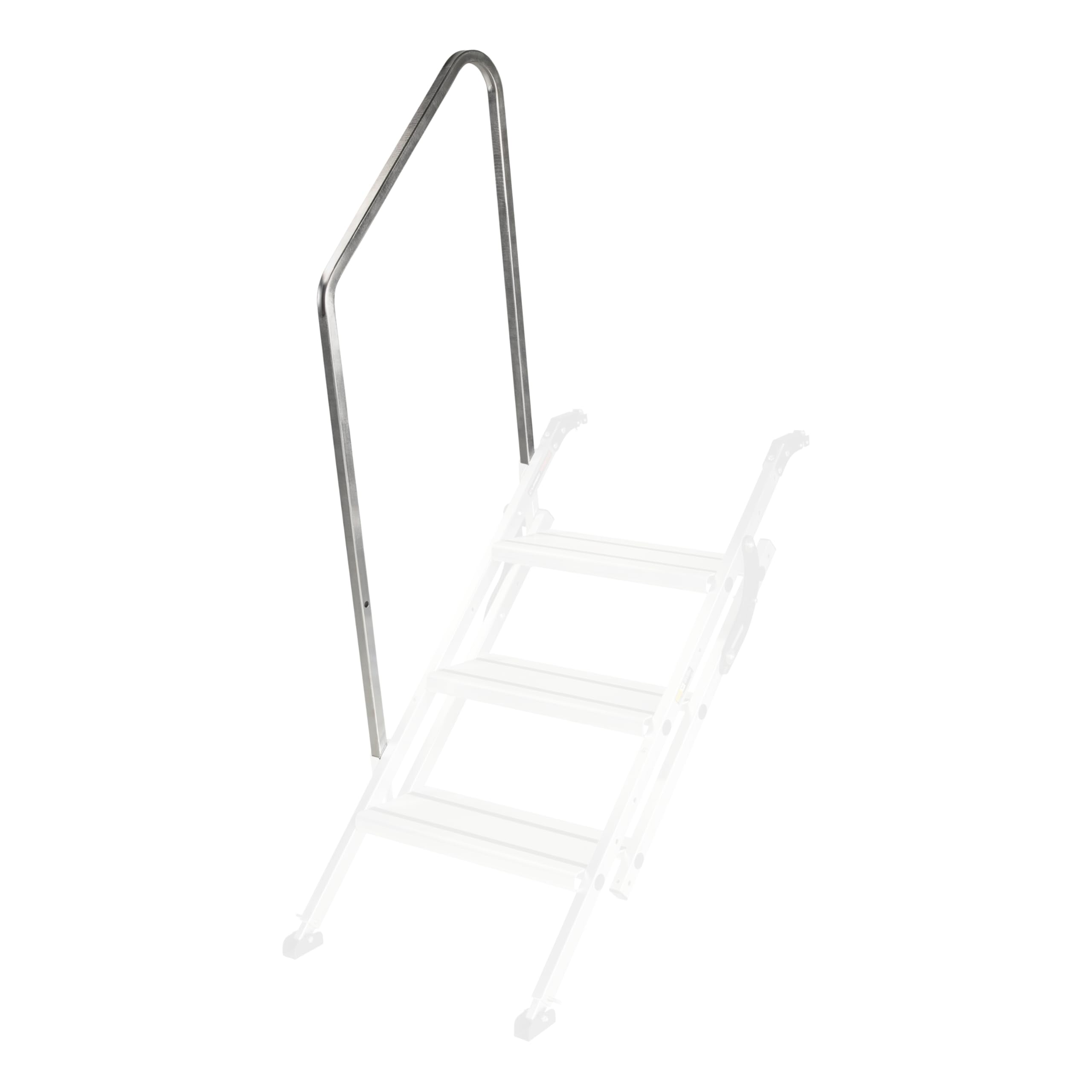 Lippert Components 2023024502 Victory Step Entry Assist Handrail for Triple/Quad RV Steps