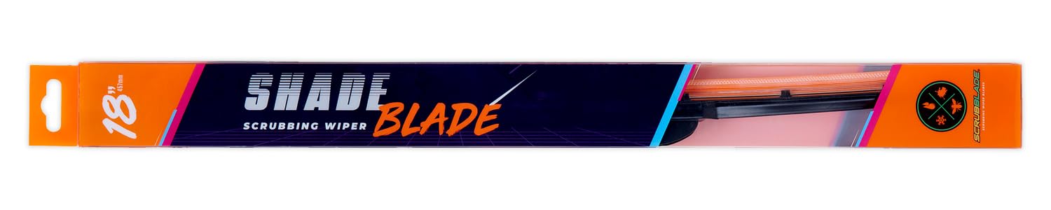 Scrubblade CBO2400 24" Silicone Wiper Blade - Orange Shadeblade