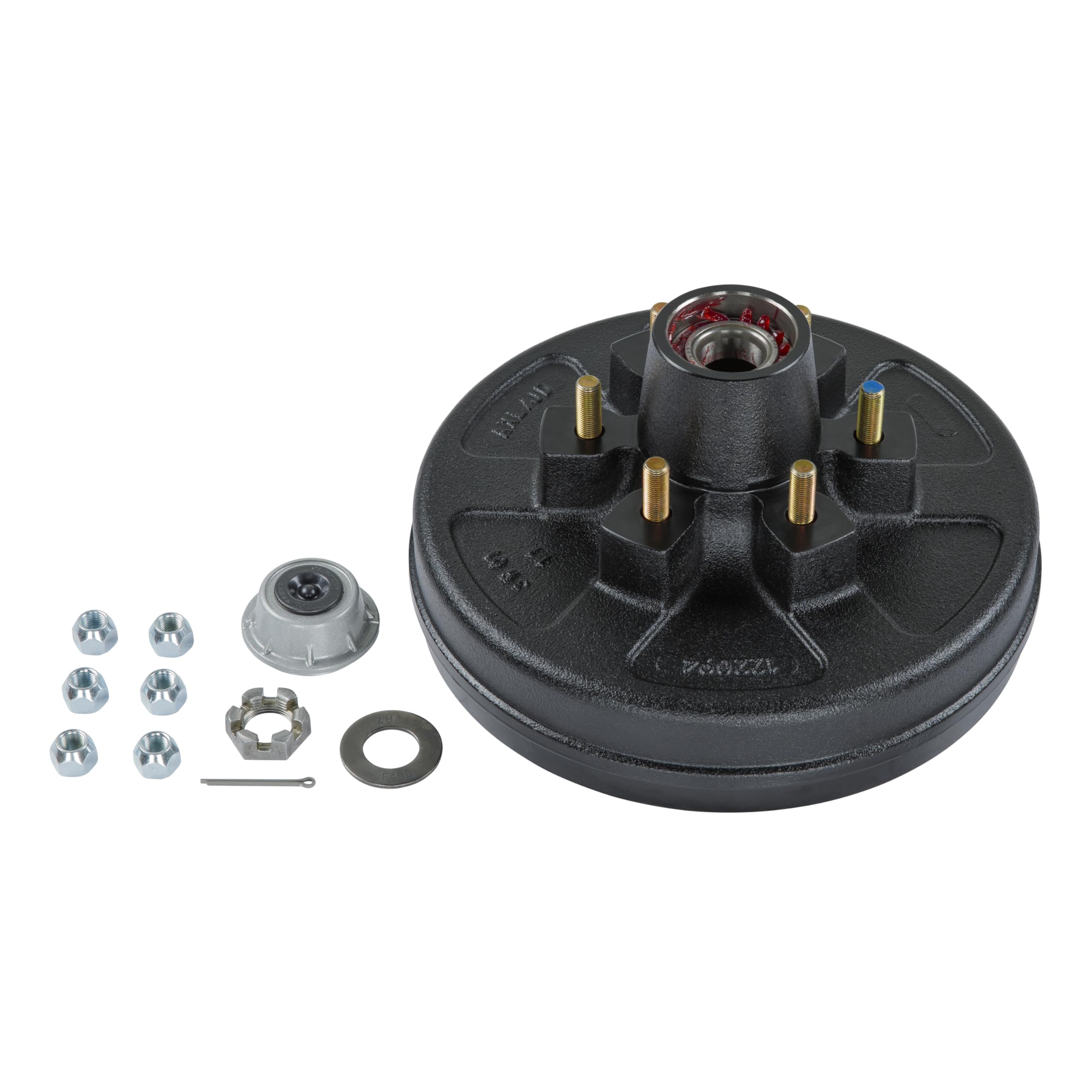 Lippert Components 2024013262 Complete Hub and Drum Assembly Kit for 6000-lb Axle with 12" Electric Brakes