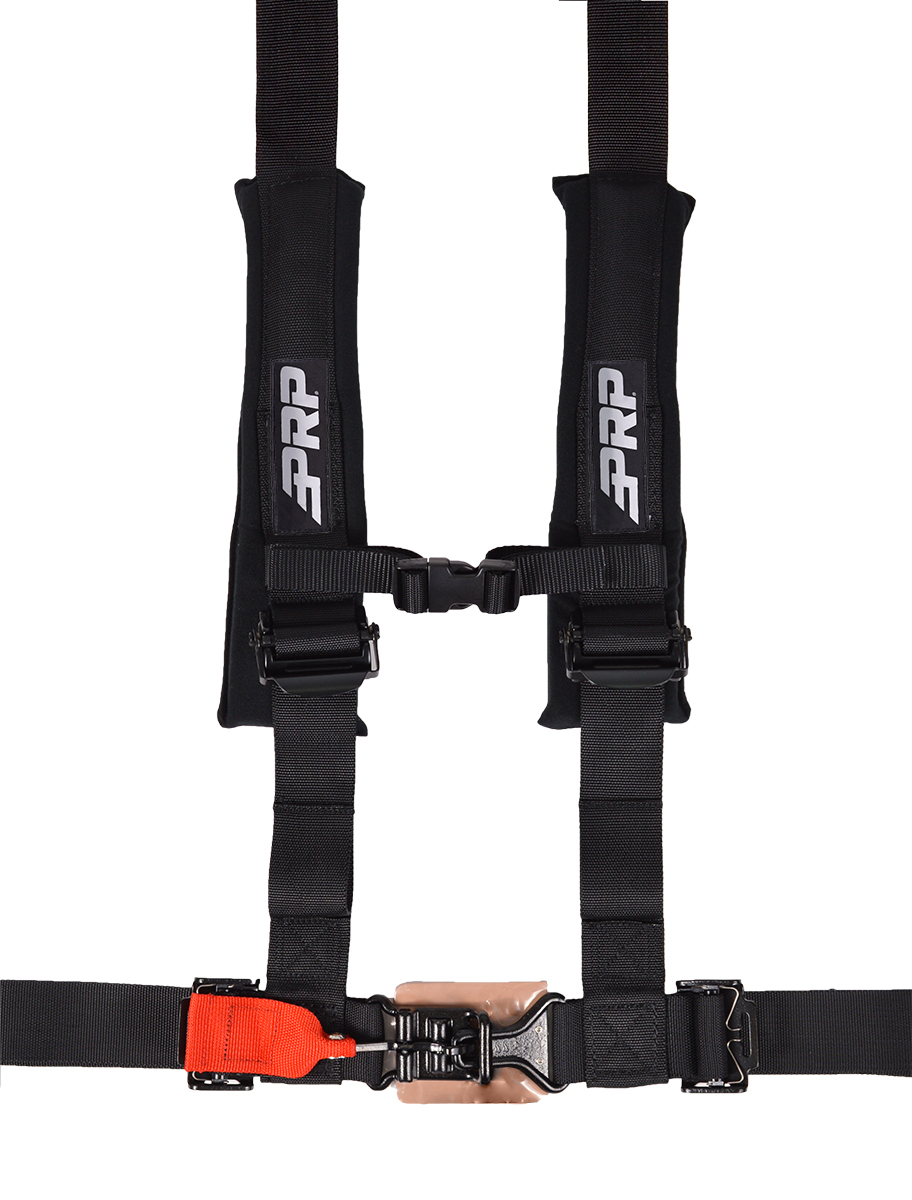 PRP Seats SB4.2LL 4-Point Harness with Latch and Link Buckle 2-Inch Black